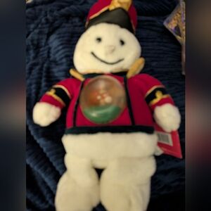VTG Snowden 1998 Snowman‎ Waterbellies Plush Christmas Decor Nostalgic Toys